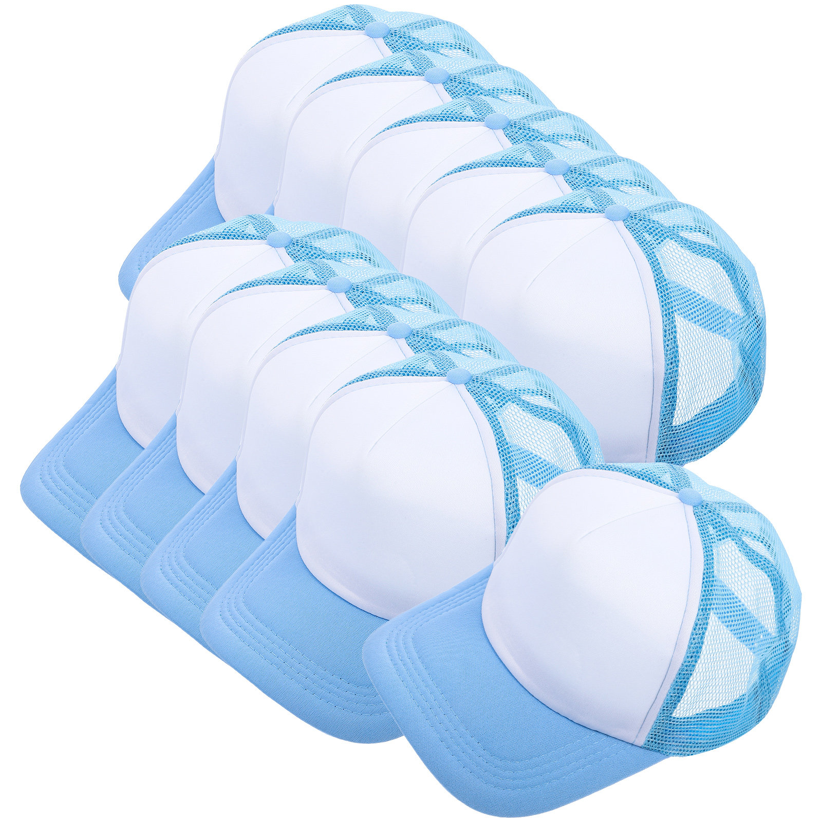 Hat Sublimation Blank - 10Pcs Mesh Baseball Hat Blank Sublimation