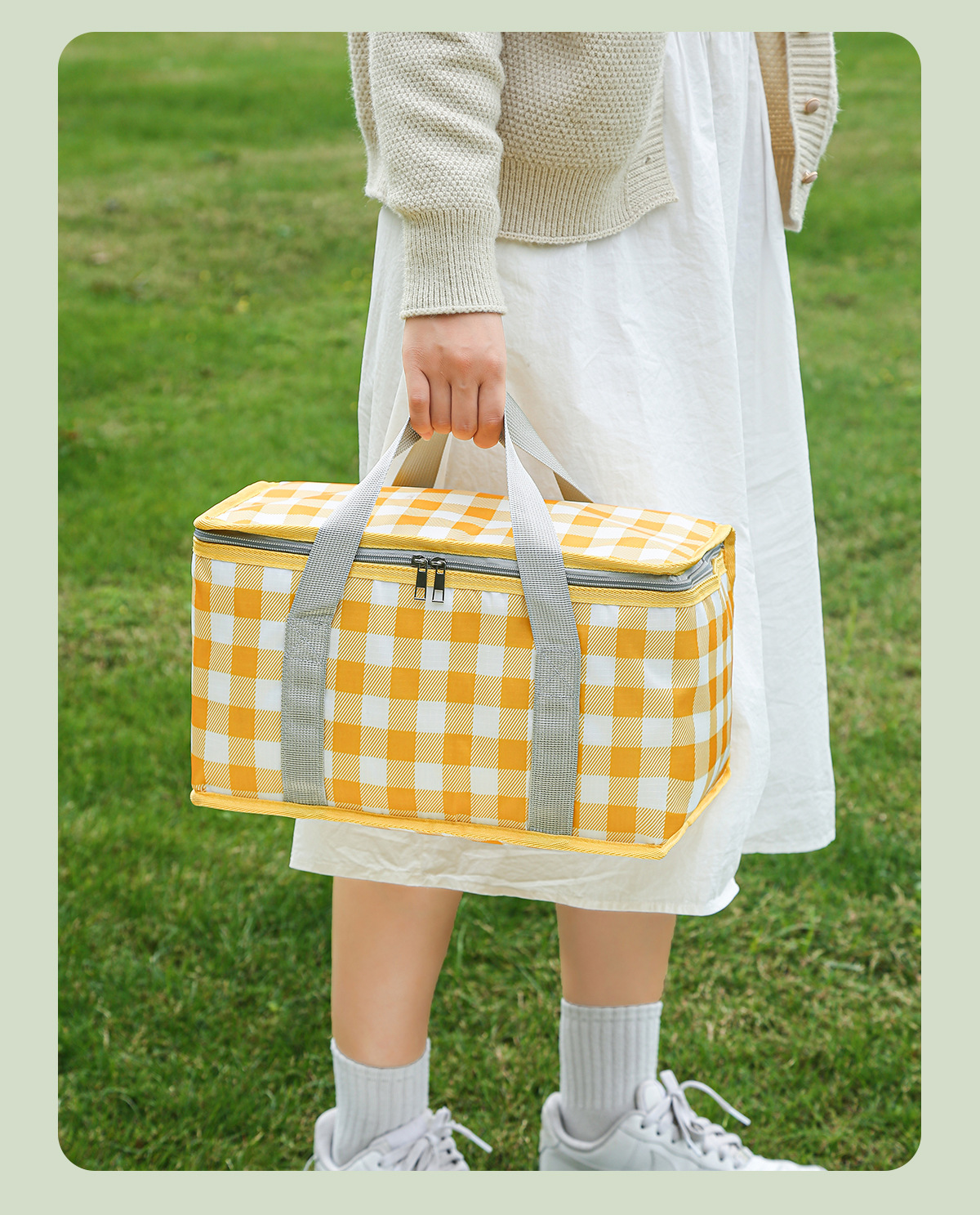 Large Capacity Insulated Picni - đánh giá và giá Tote Bag Sublimation