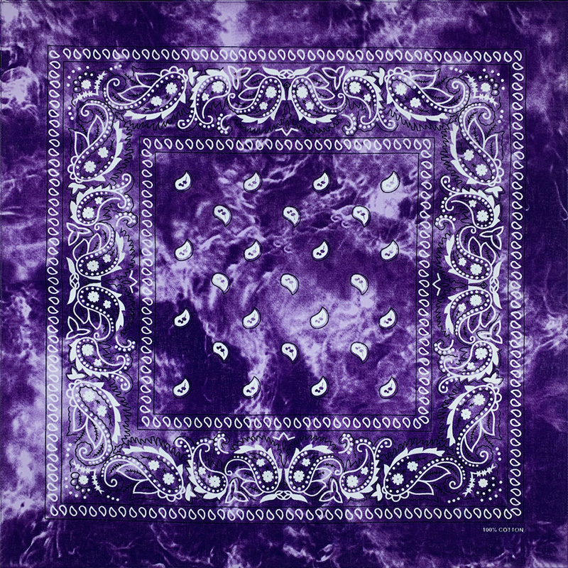 Fashion Unisex Black Paisley H - đánh giá và giá Bandana Blank White