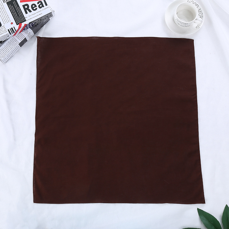 Headscarf Cotton Solid Color R - đánh giá và giá Bandana Blank White