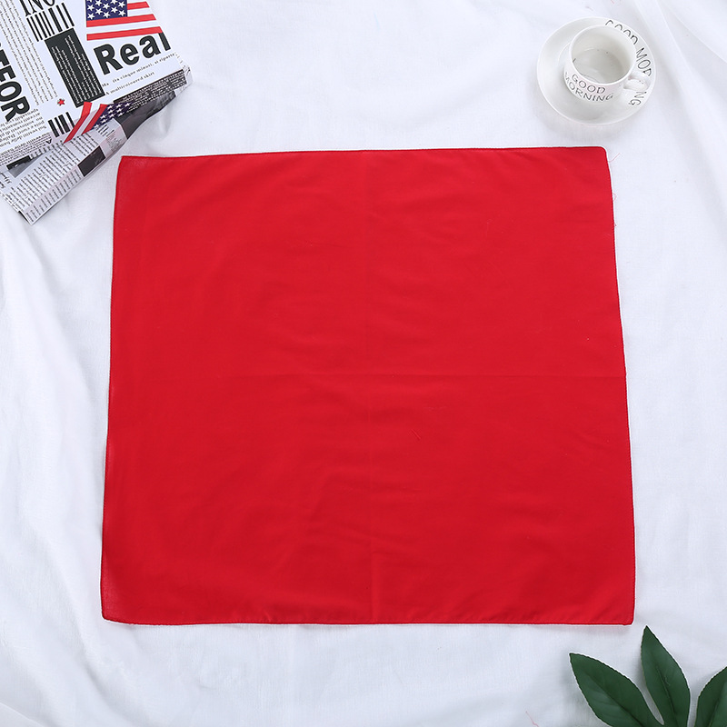 Headscarf Cotton Solid Color R - đánh giá và giá Bandana Blank White