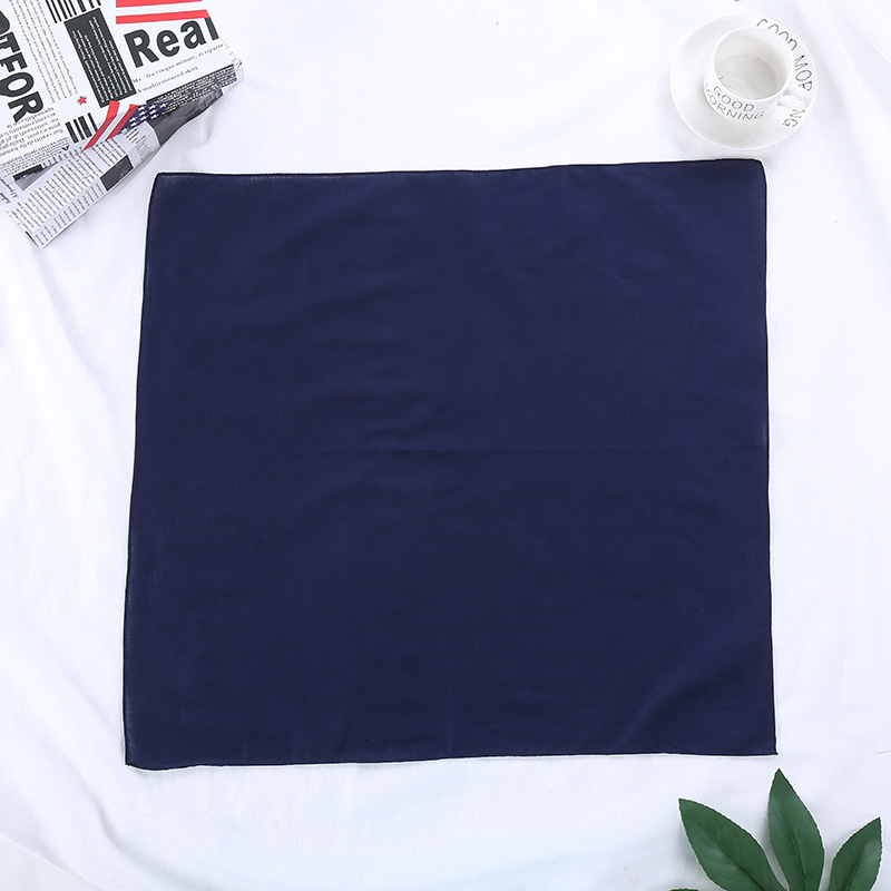 Headscarf Cotton Solid Color R - đánh giá và giá Bandana Blank White