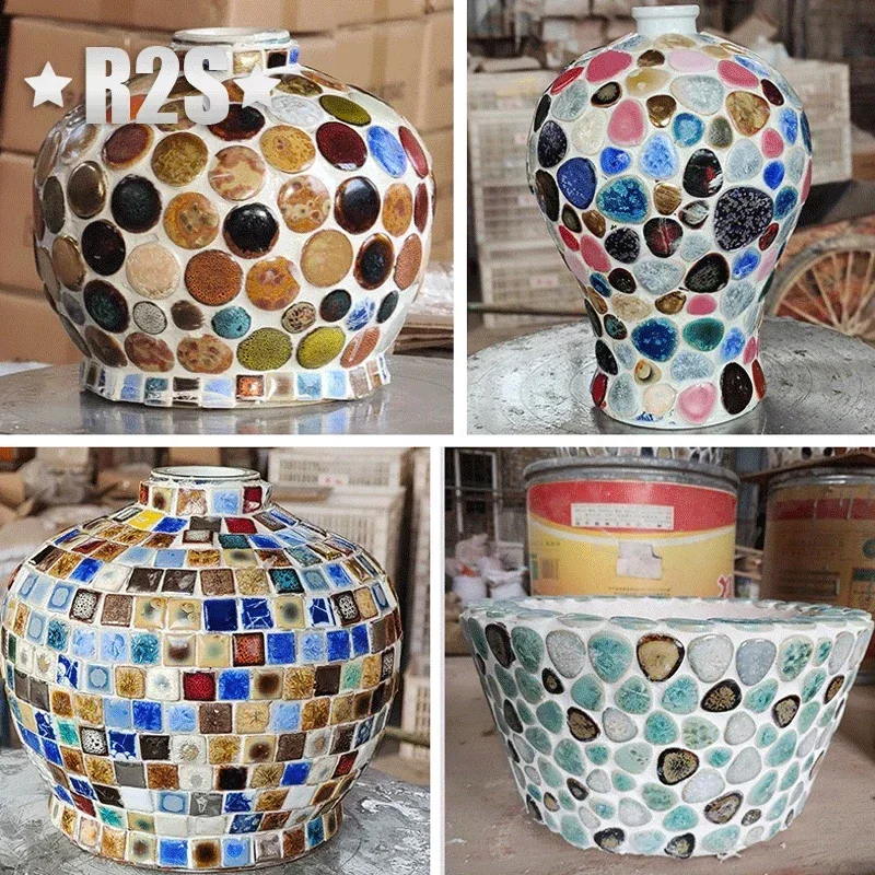 100g 200gDIY Ceramic Mosaic Fr - đánh giá và giá Ceramic Tile Blank