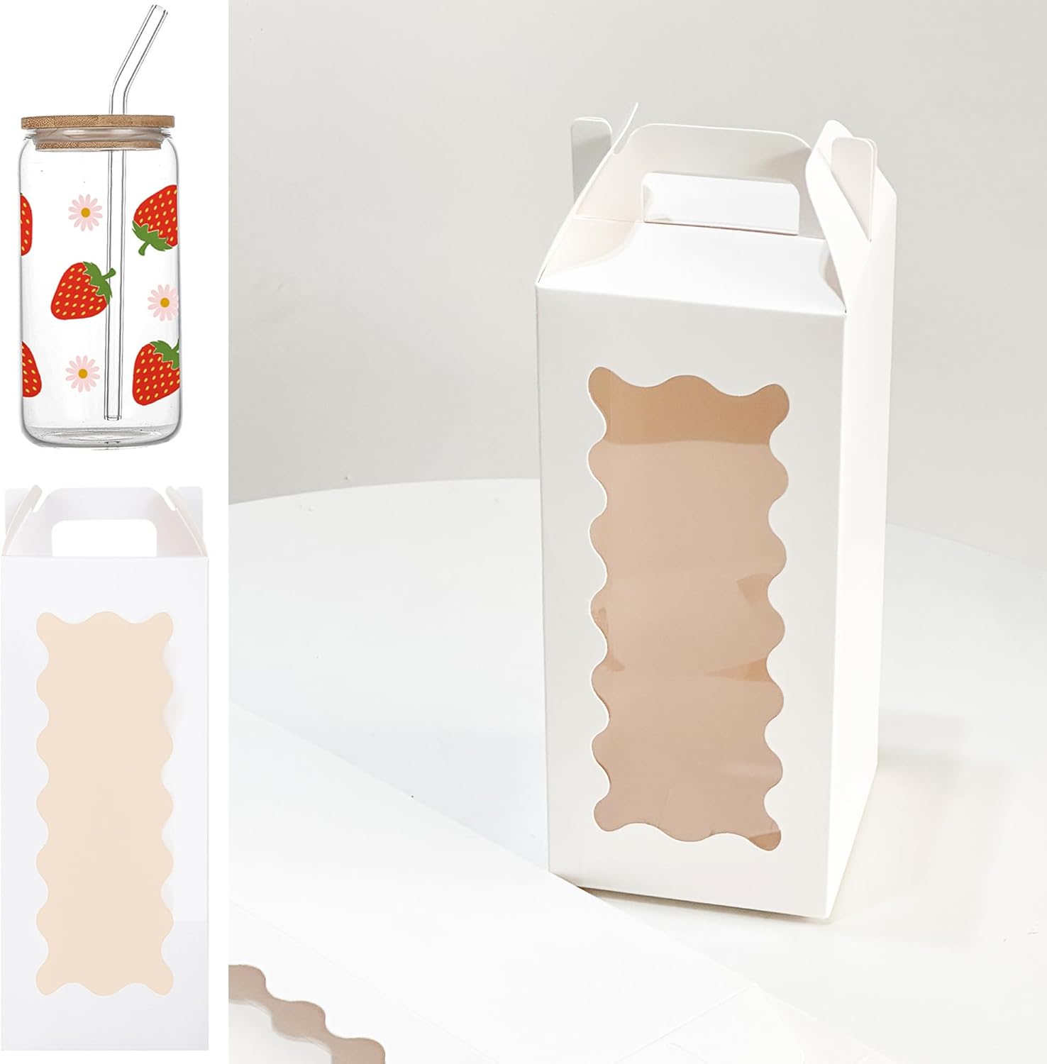 25 Pack Tumbler Gift Boxes wit - đánh giá và giá Tumbler 20Oz White