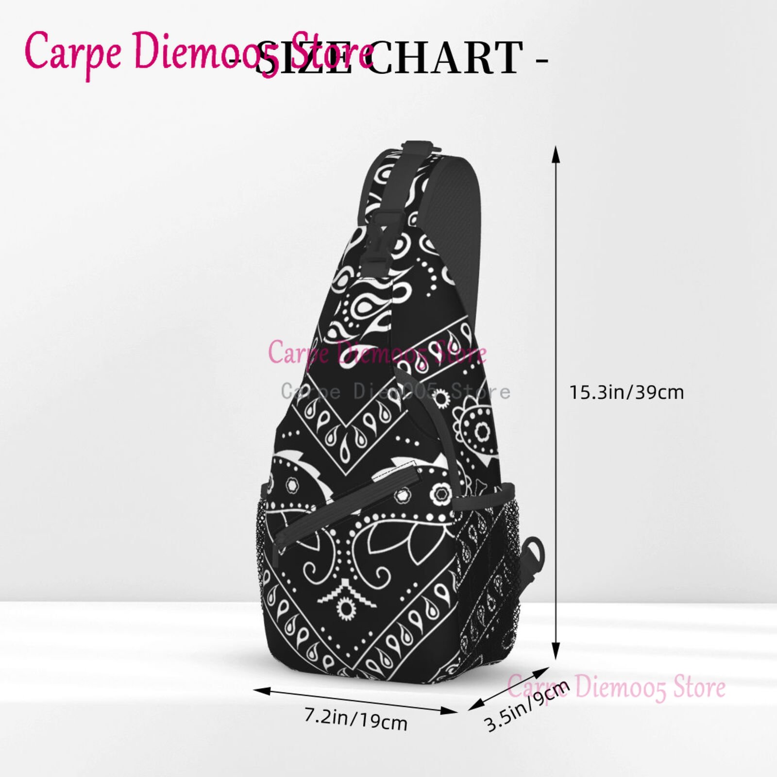 Black And White Paisley Chican - đánh giá và giá Bandana Blank White