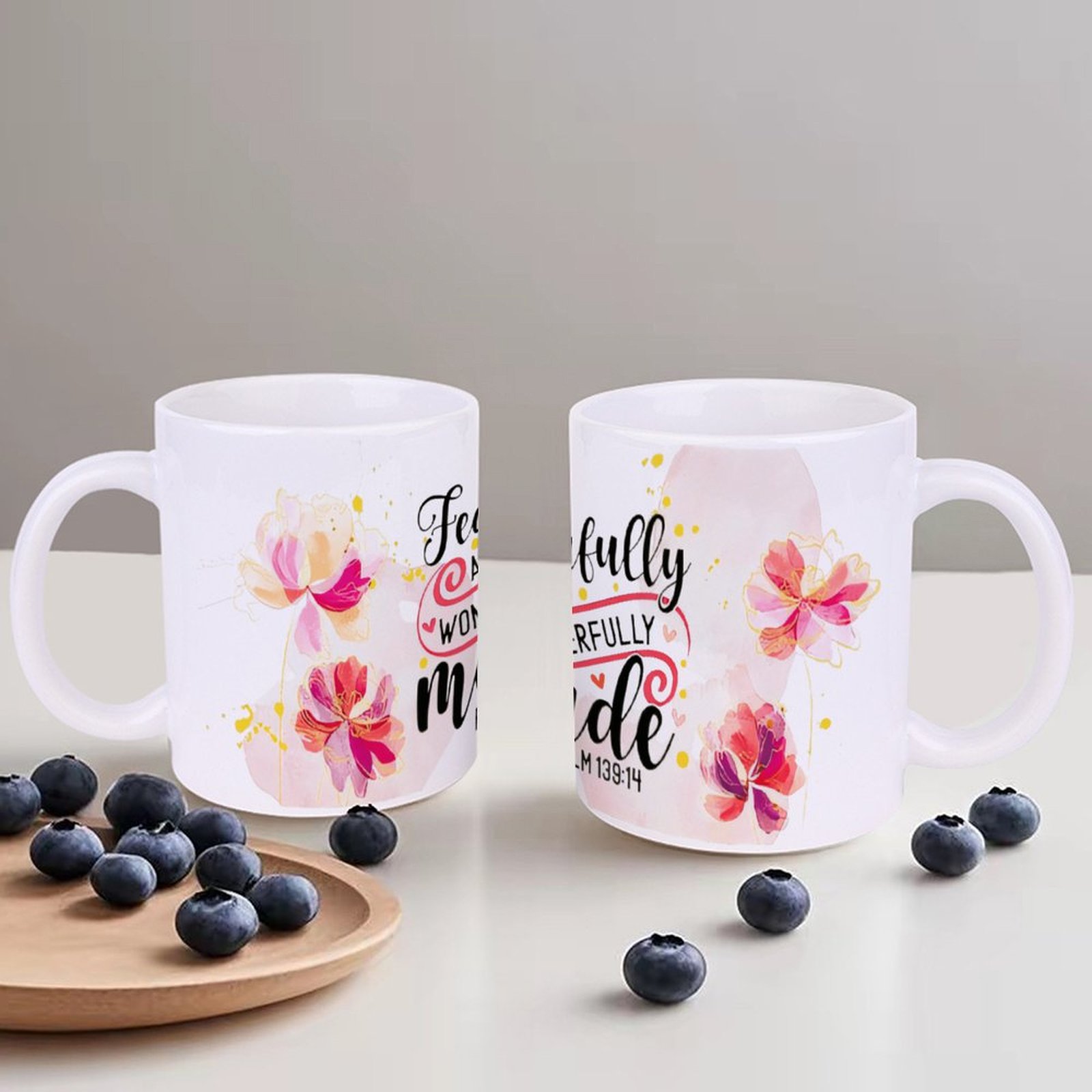 Fearfully And Wonderfully Made - đánh giá và giá Sublimation Mug White