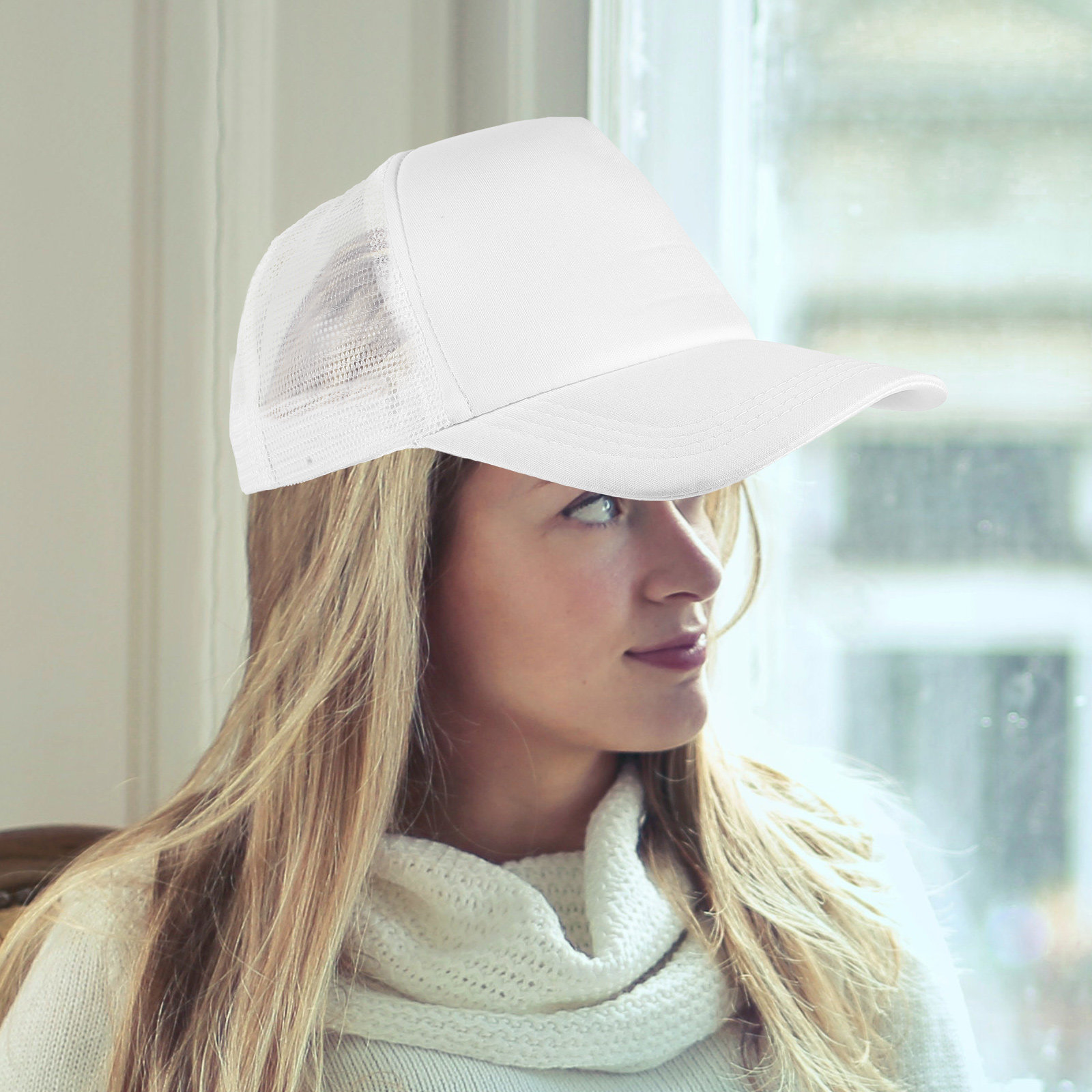10Pcs Blank Baseball Caps Mesh - đánh giá và giá Hat Sublimation Blank