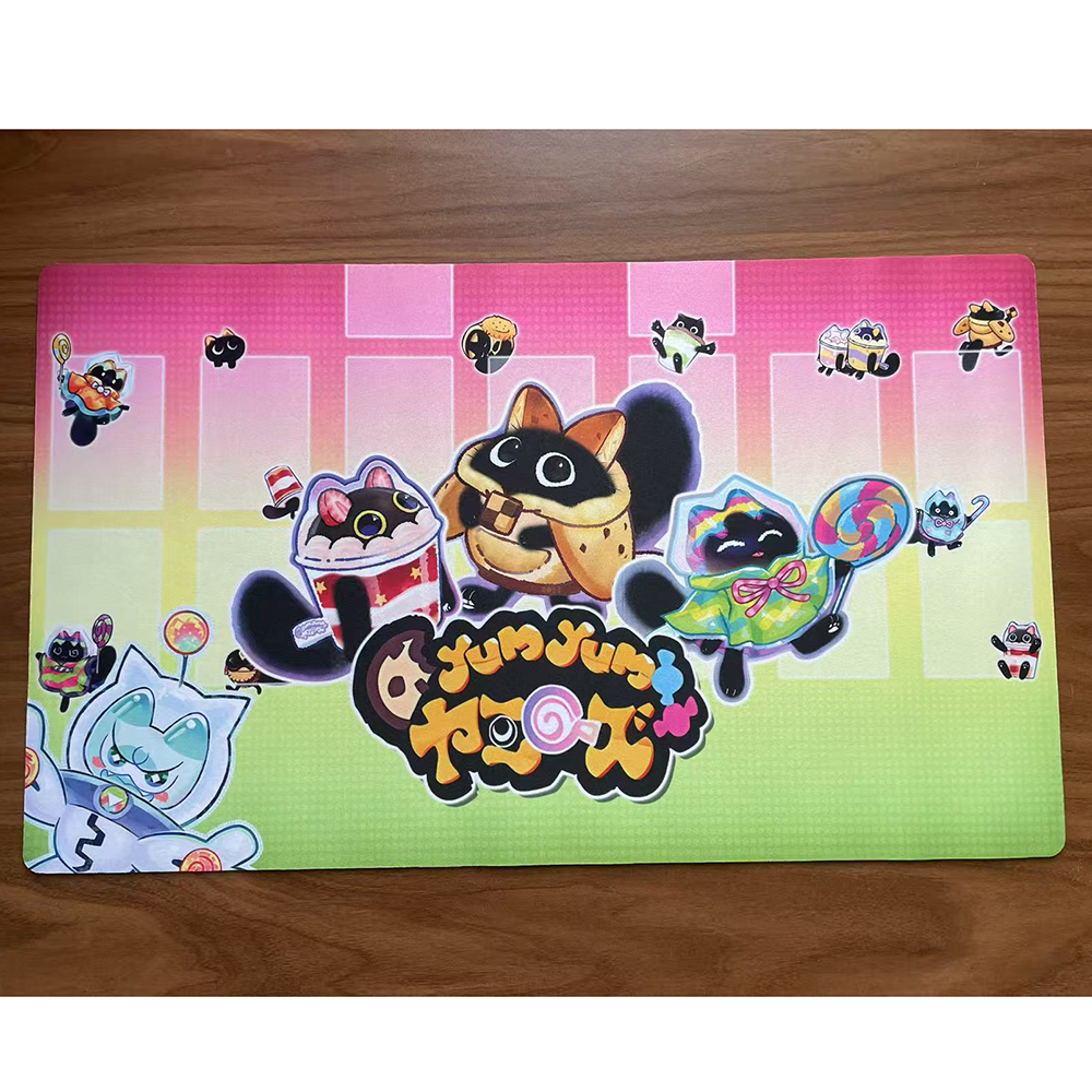 Yu-Gi-Oh Playmat Yummy Game Ma - đánh giá và giá Door Mat Blank