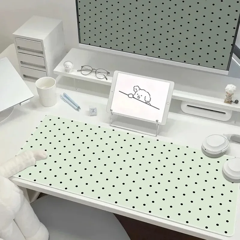 Korean Ins Cute Minimalist Dot - đánh giá và giá Mouse Pad Blank Sublimation