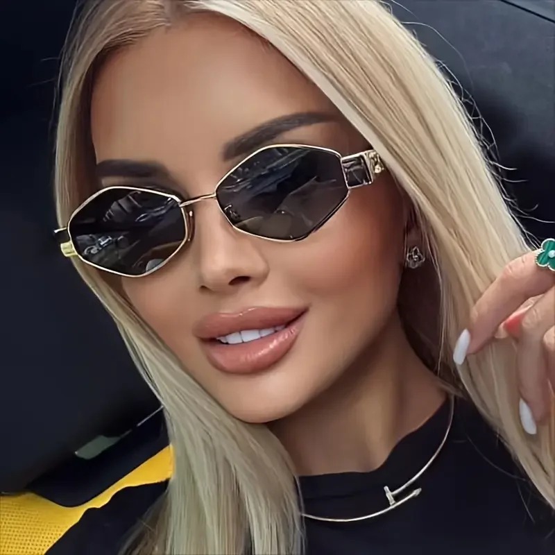 Vintage Punk Style Sunglasses  - đánh giá và giá Metal Photo Panel