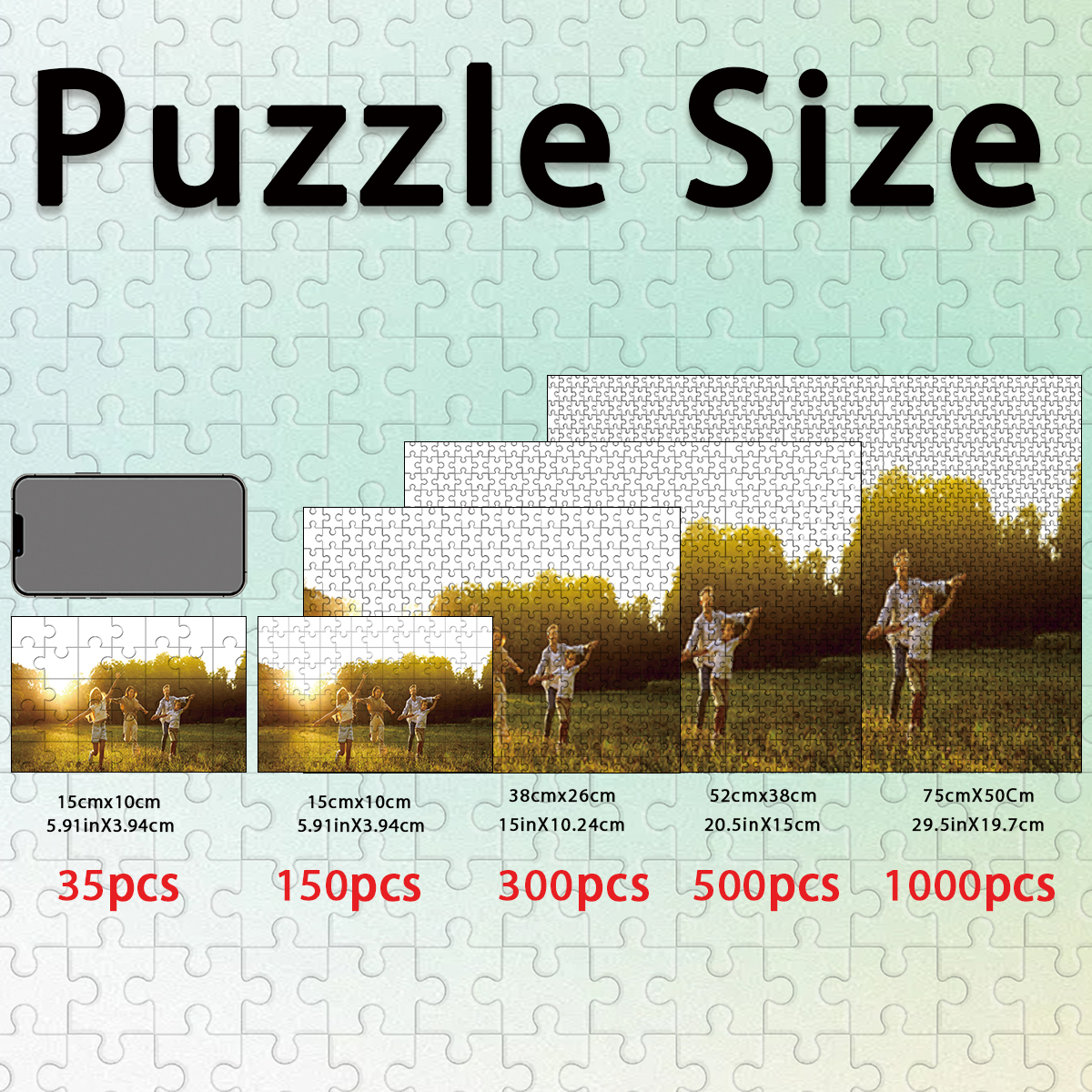 1pc Custom Photo Single Portra - đánh giá và giá Puzzle Blank White