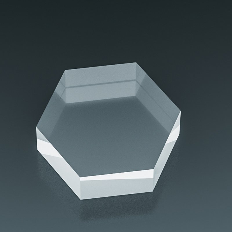 Clear Polished Hexagonal Acryl - đánh giá và giá Photo Acrylic Block