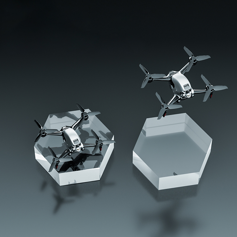 Clear Polished Hexagonal Acryl - đánh giá và giá Photo Acrylic Block