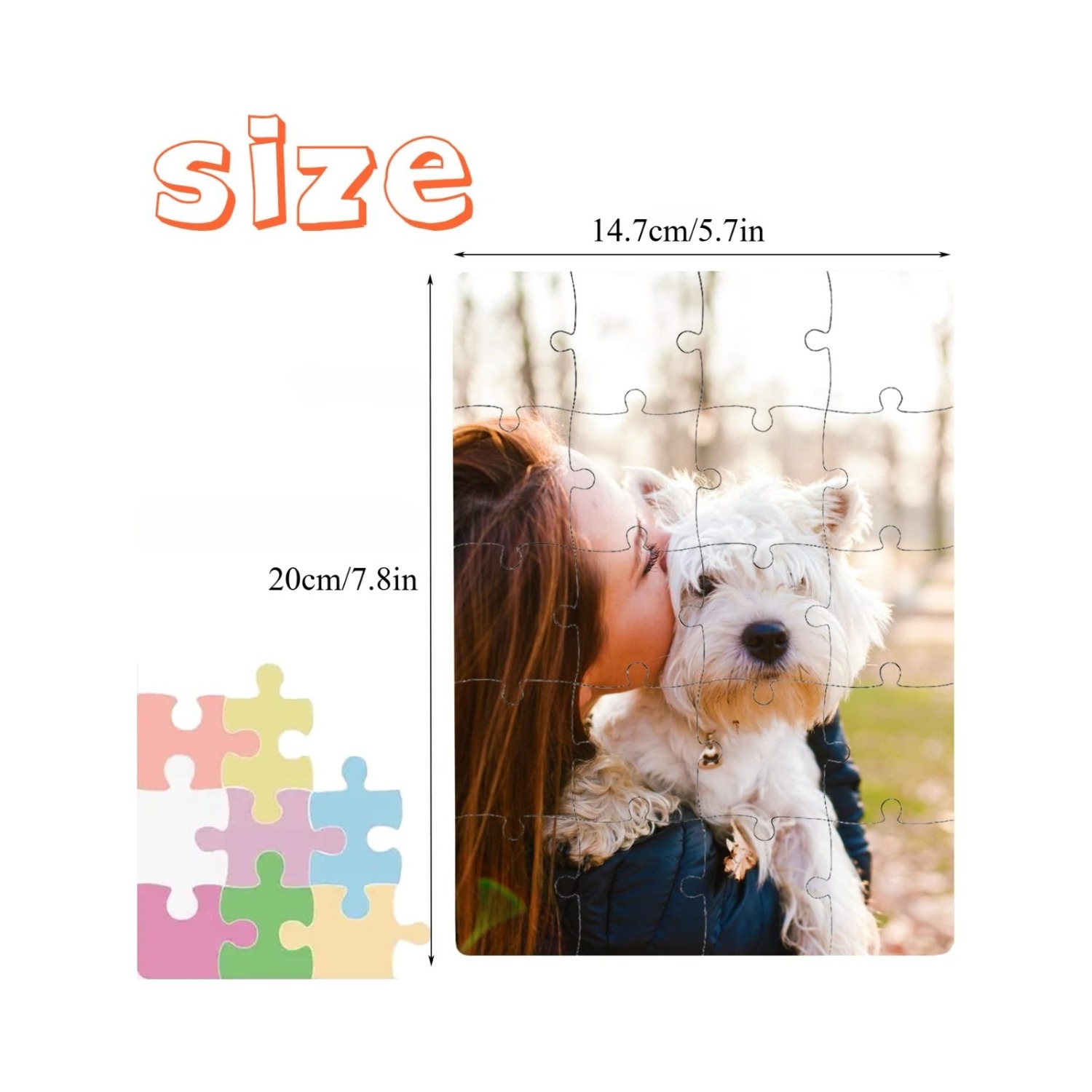6pcs Blank Sublimation Puzzles - đánh giá và giá Puzzle Blank White
