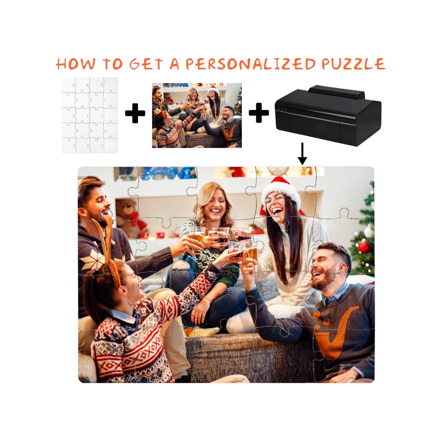6pcs Blank Sublimation Puzzles - đánh giá và giá Puzzle Blank White