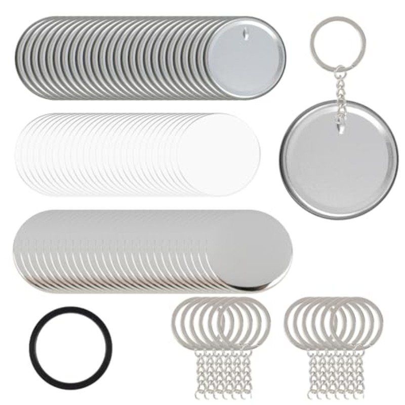 100 Sets 58 Mm/ 44 Mm Button M - đánh giá và giá Button Badge Blank
