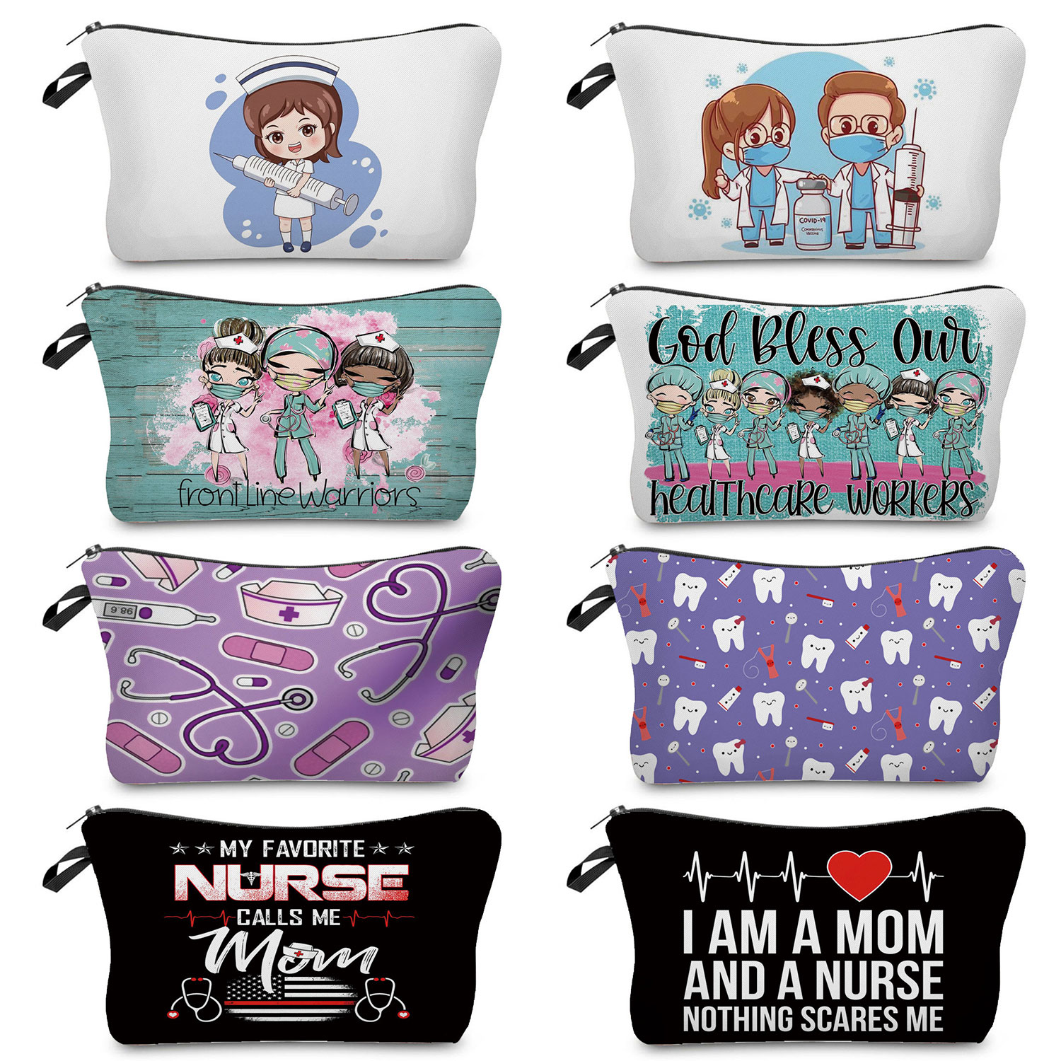 Cartoon Dentist Nurse Print Co - đánh giá và giá Pillow Cover Sublimation
