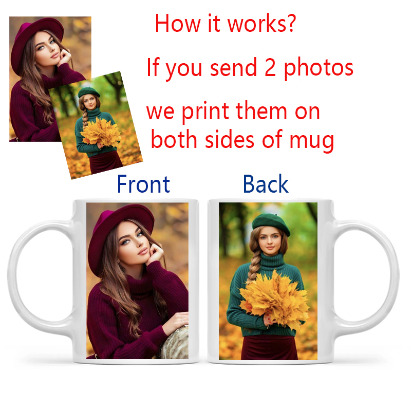 Personalized Your Photo Mug, C - đánh giá và giá Sublimation Mug White