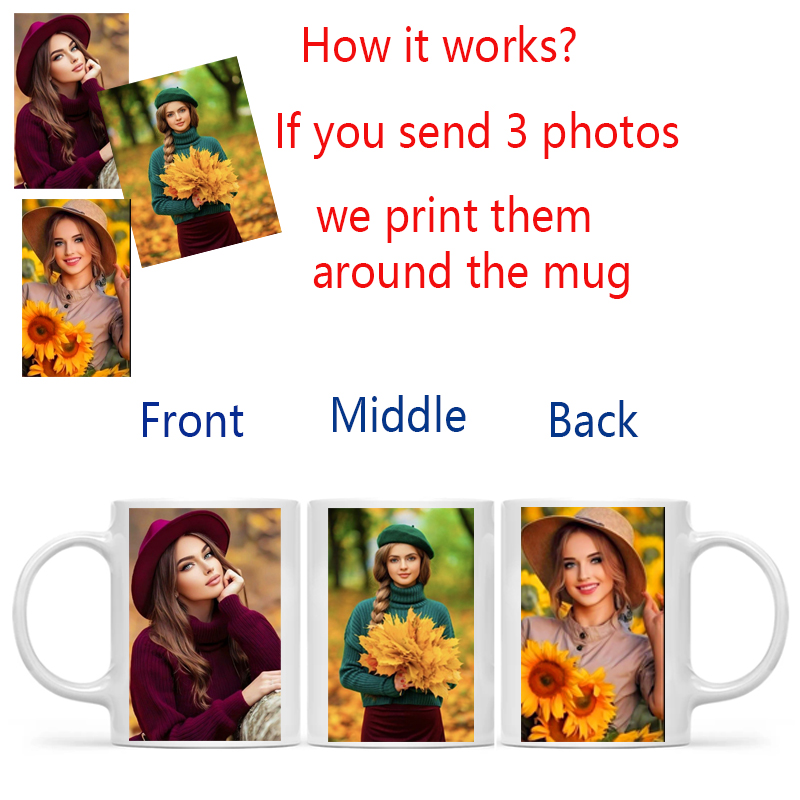 Personalized Your Photo Mug, C - đánh giá và giá Sublimation Mug White