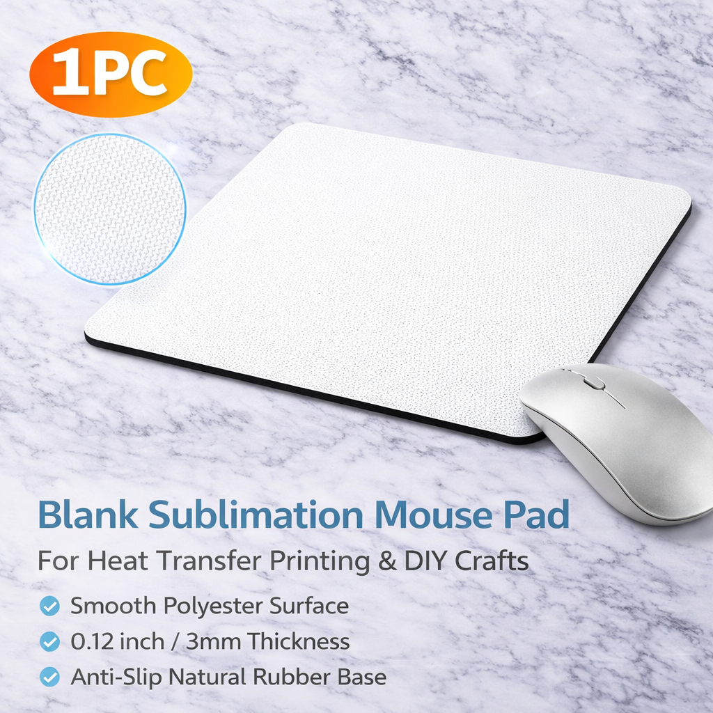 1 Pc Sublimation Mouse Pad Bla - đánh giá và giá Mouse Pad Blank Sublimation