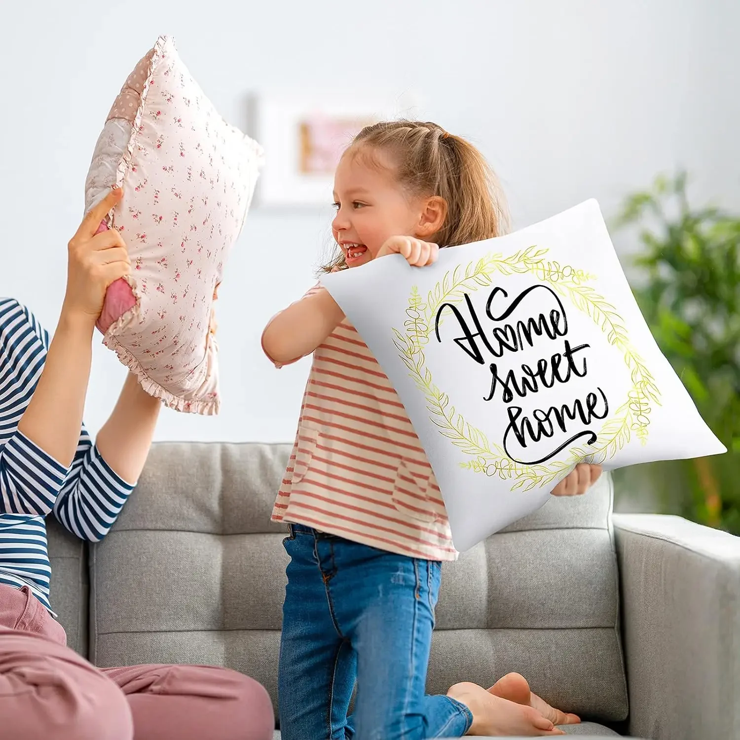 4-Pack White Polyester Peach S - đánh giá và giá Pillow Cover Sublimation