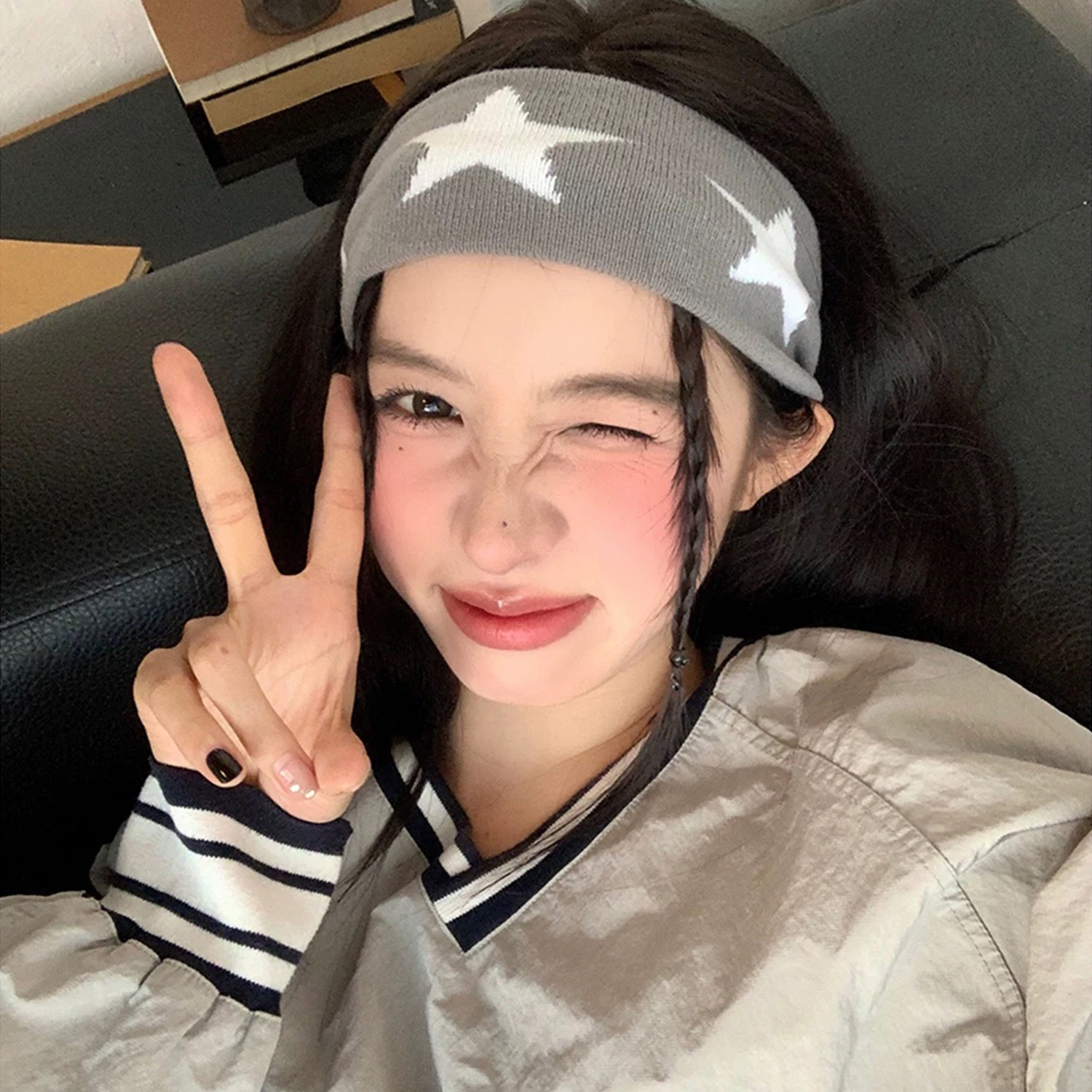 Star Embroidery Sports Headban - đánh giá và giá Bandana Blank White