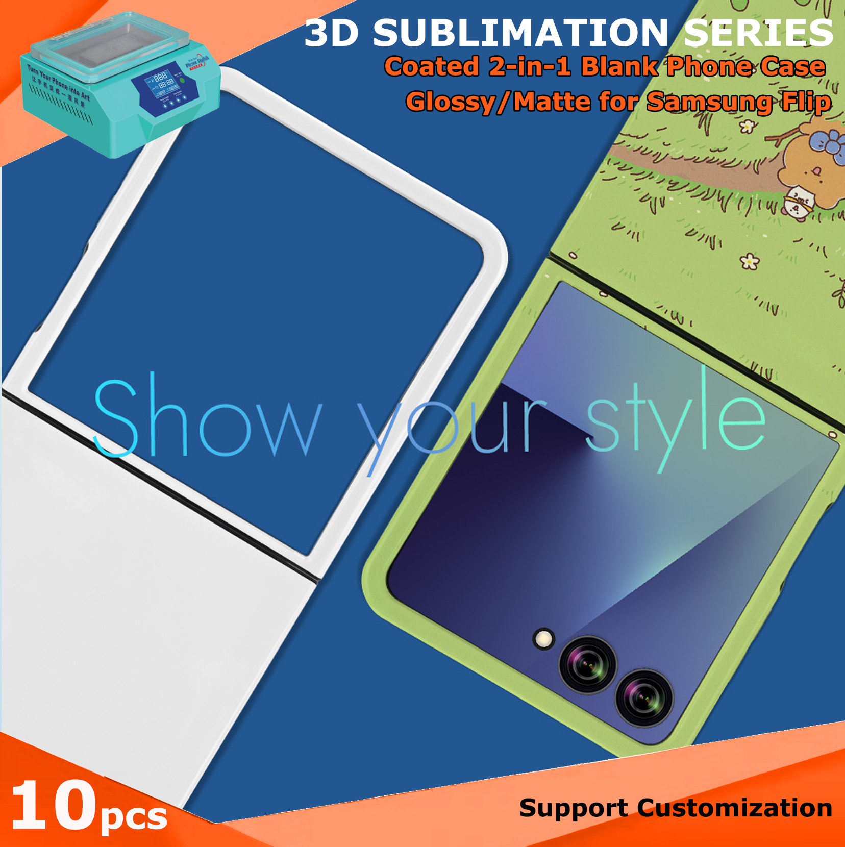 Fonlyu 10pcs Coated 2 in 1 Bla - đánh giá và giá Phone Case Blank Print