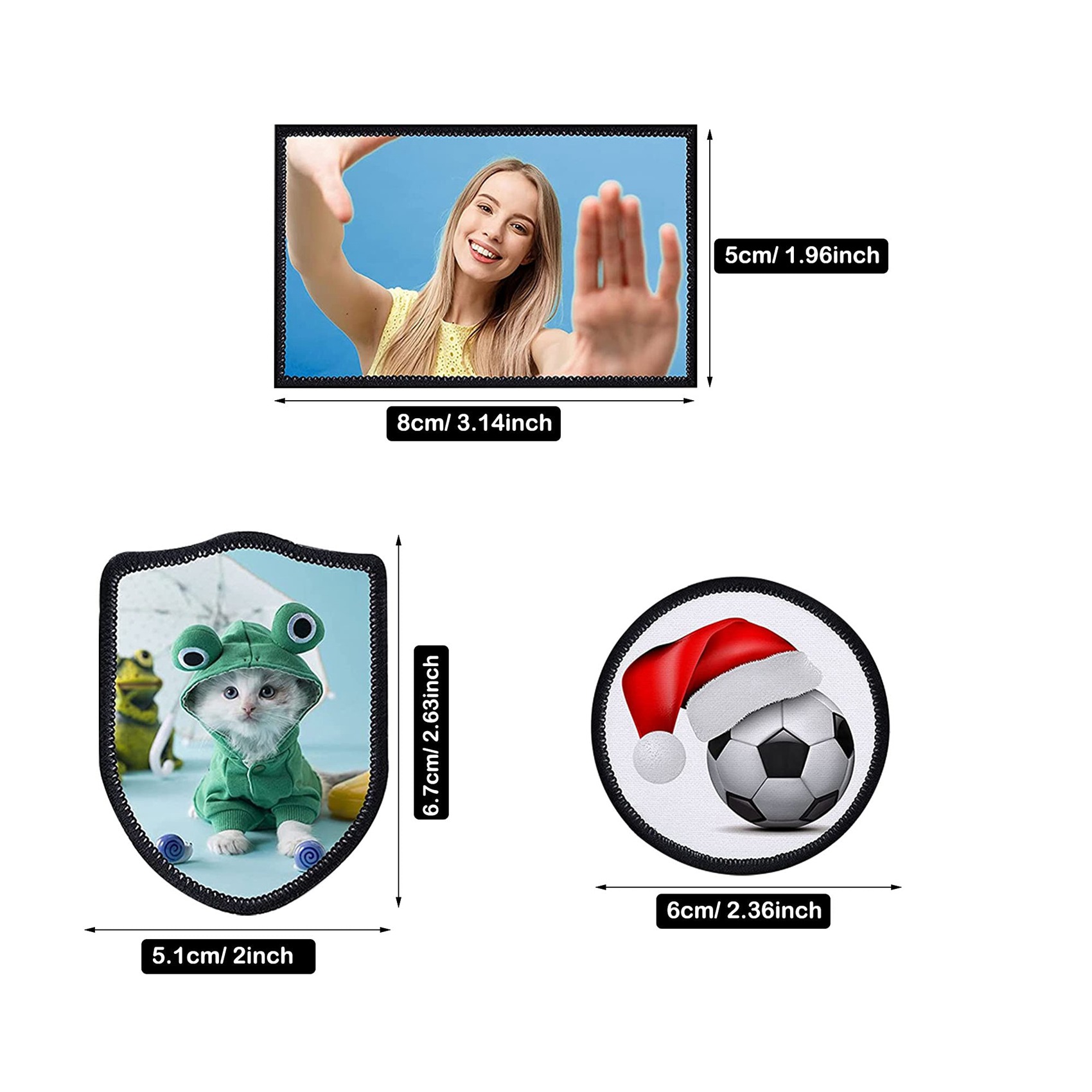 30Pc Sublimation Patches Fabri - đánh giá và giá Hat Sublimation Blank