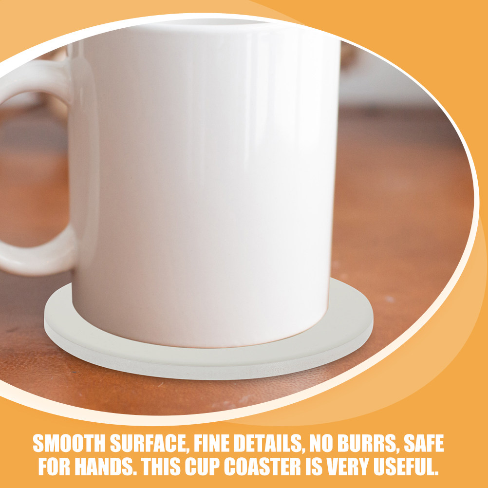 2Pcs Ceramic Coasters Sublimat - đánh giá và giá Coaster Sublimation Blank