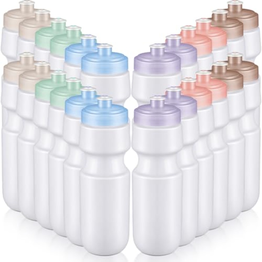 24 Pcs Sports Water Bottles Bu - đánh giá và giá Water Bottle Blank