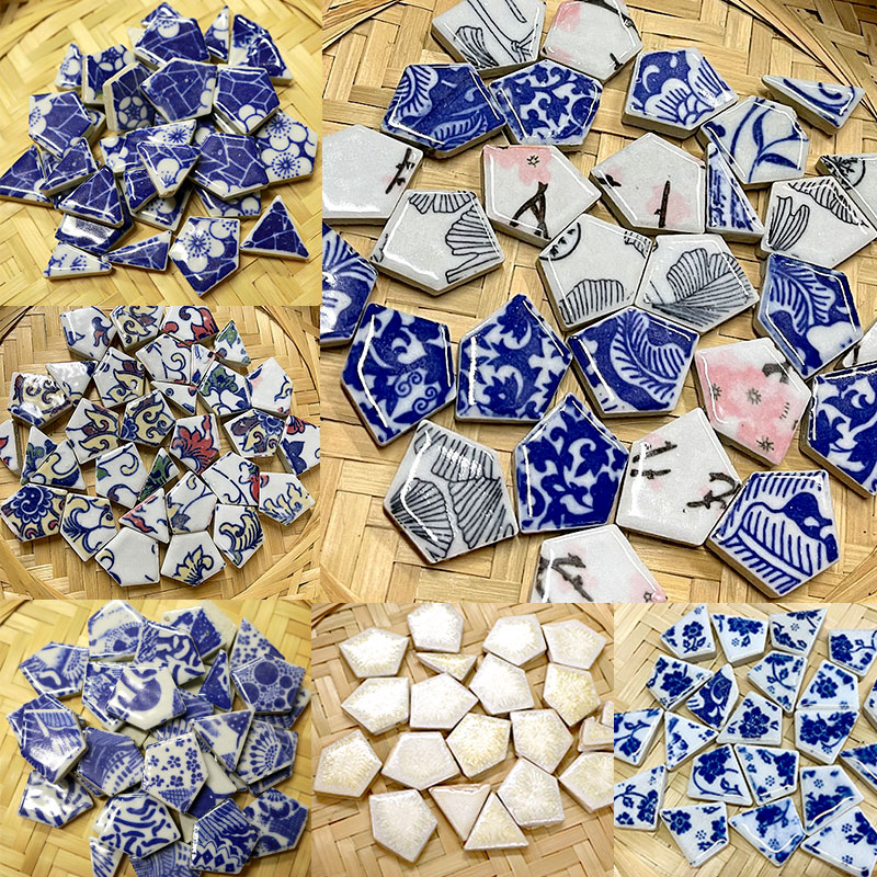 100g Oval Ceramic Mosaic Tiles - đánh giá và giá Ceramic Tile Blank