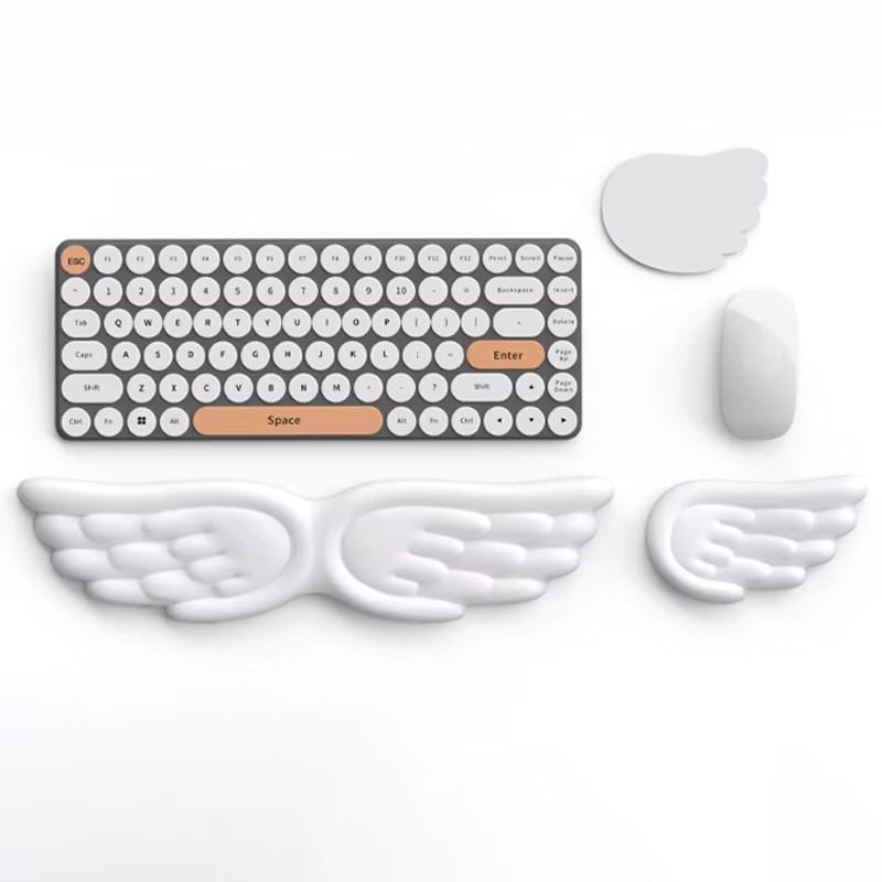 Angel Wings Shaped Keyboard Mo - đánh giá và giá Mouse Pad Blank Sublimation