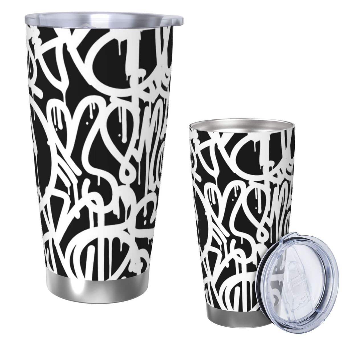 1pc Stainless Steel Water Bott - đánh giá và giá Tumbler 20Oz White