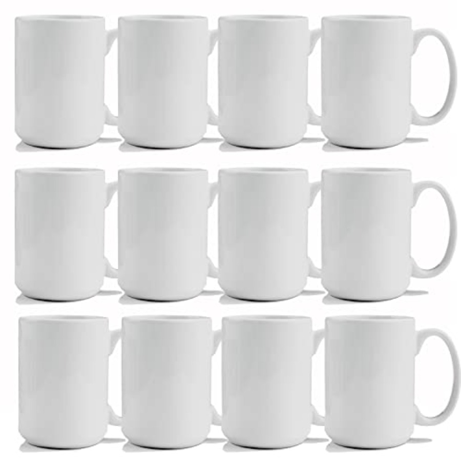 Sublimation Mugs 15 oz Sublima - đánh giá và giá Sublimation Mug White
