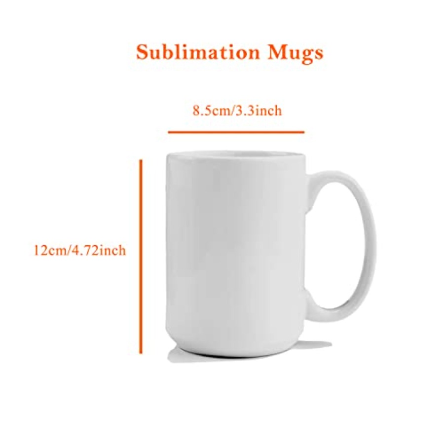 Sublimation Mugs 15 oz Sublima - đánh giá và giá Sublimation Mug White