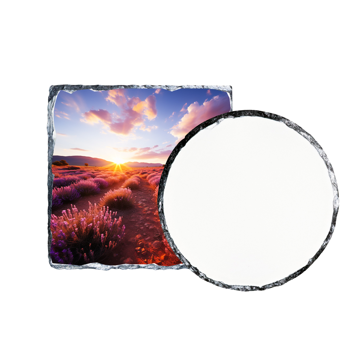 Round Sublimation Slate Coaste - đánh giá và giá Coaster Sublimation Blank