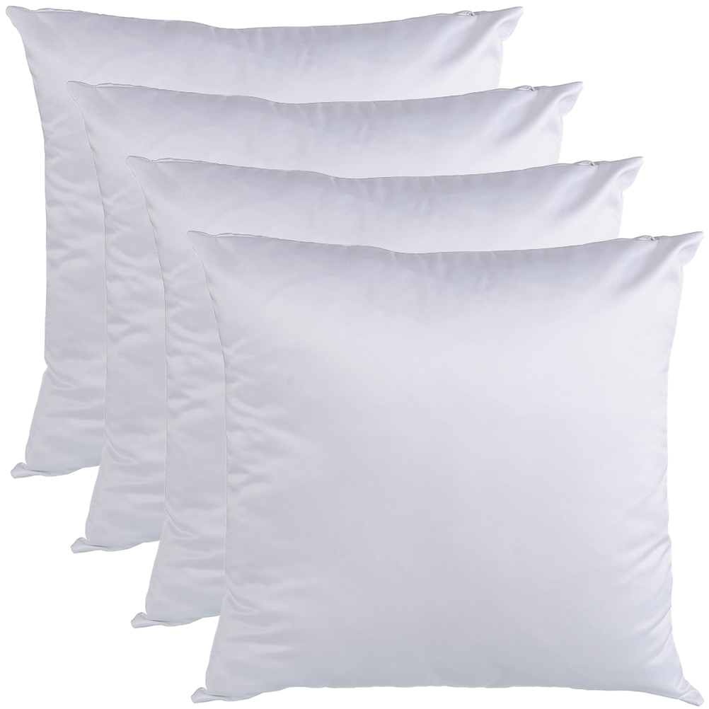 4Pcs White Sublimation Pillow  - đánh giá và giá Pillow Cover Sublimation