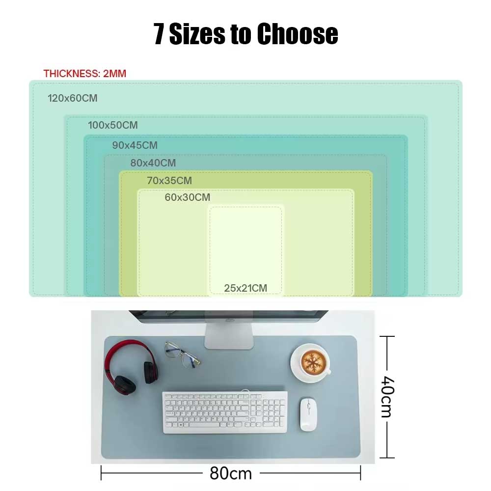 Large Size Office Computer Des - đánh giá và giá Mouse Pad Blank Sublimation