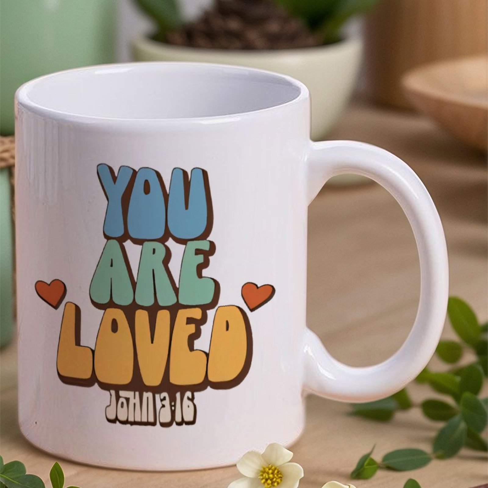 A Rainbow And A Rainbow With T - đánh giá và giá Sublimation Mug White
