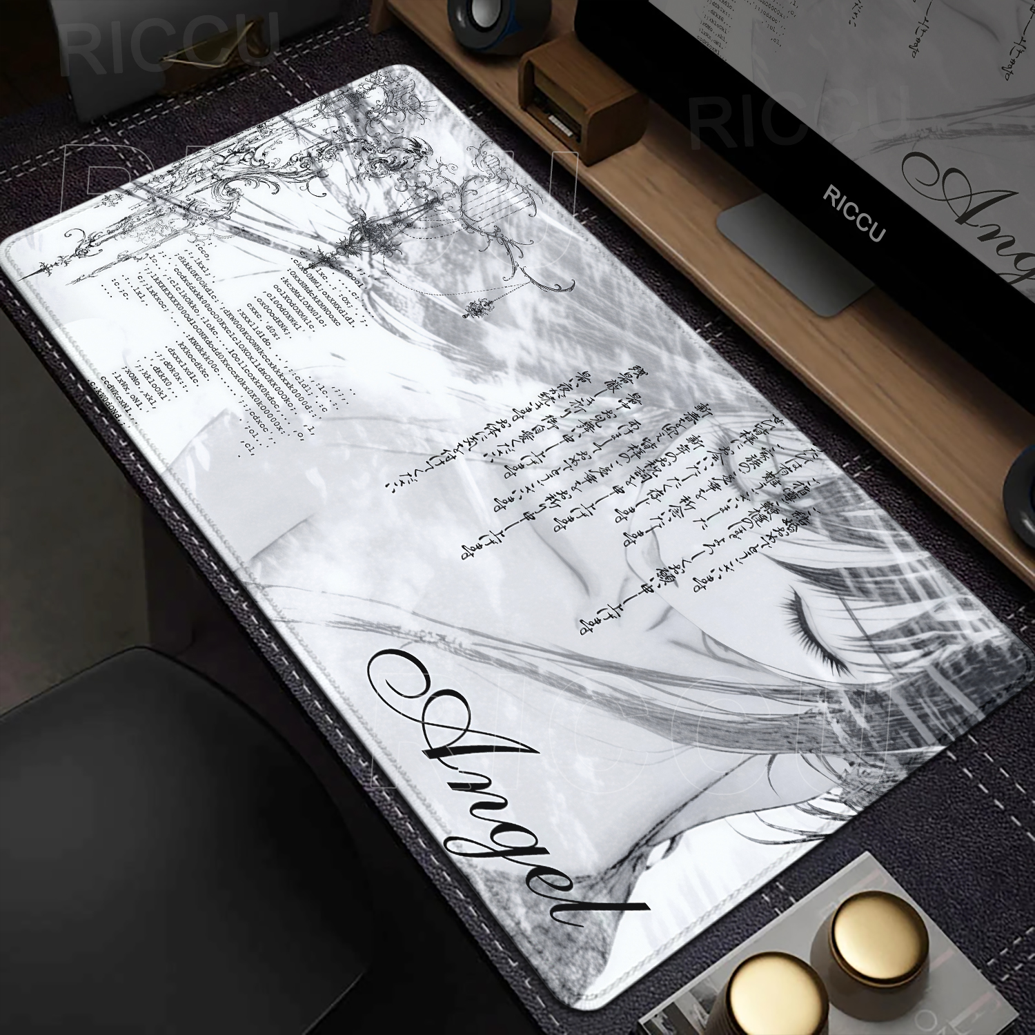 Anime Aesthetics Mousepad Blac - đánh giá và giá Mouse Pad Blank Sublimation