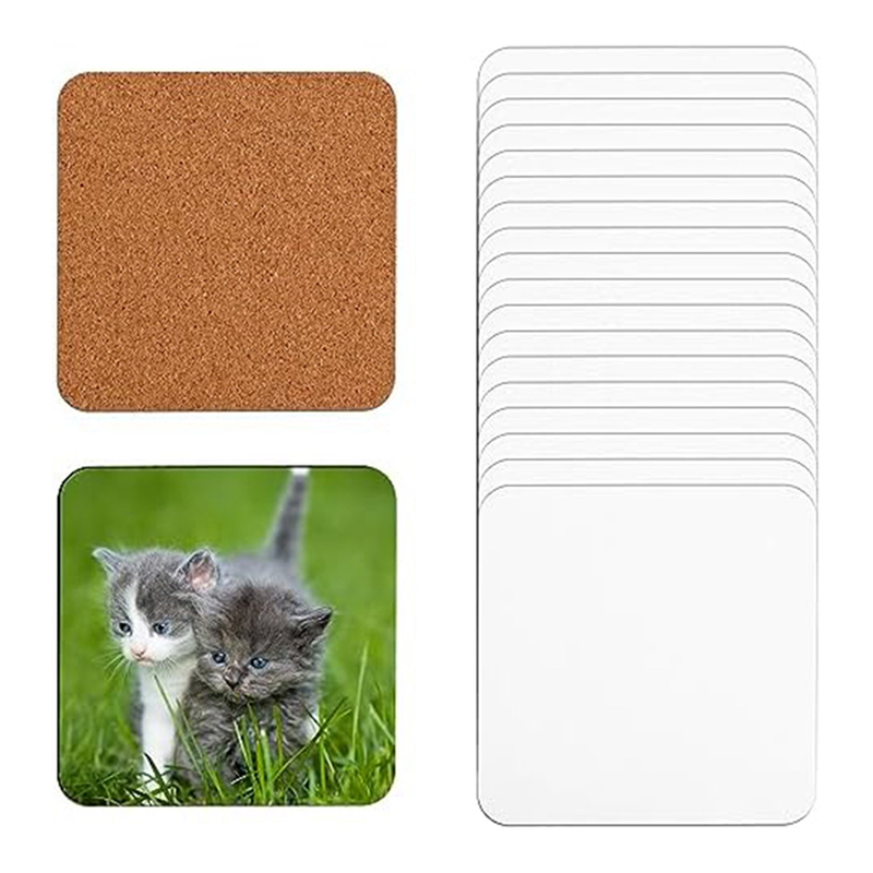 ABGE-40 PCS Sublimation Coaste - đánh giá và giá Coaster Sublimation Blank