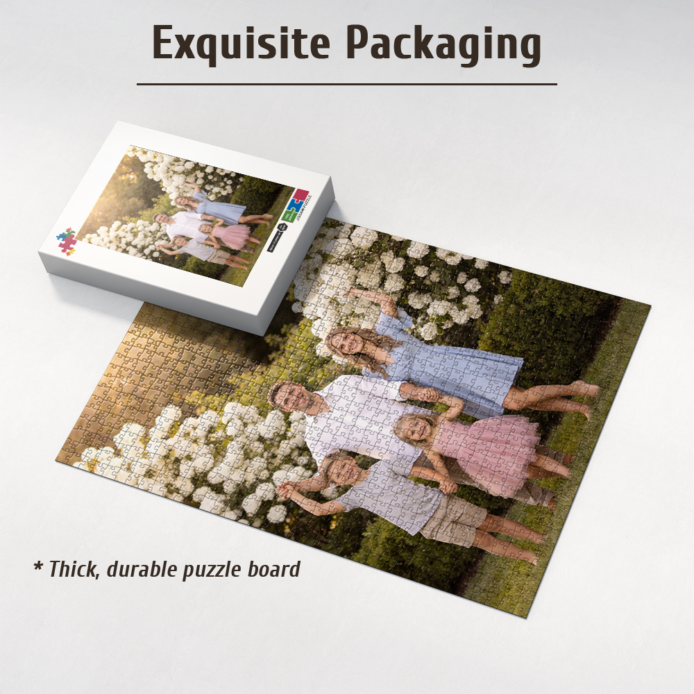 Custom 108/200/300/500/1000pie - đánh giá và giá Puzzle Blank White