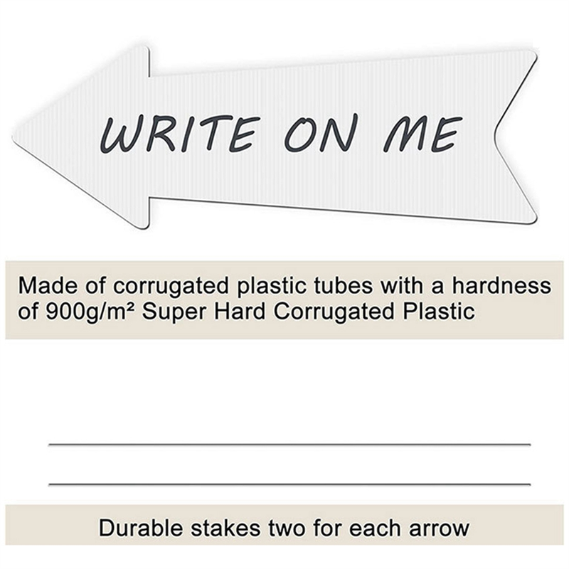 B50C Directional Arrows Signs  - đánh giá và giá Yard Sign Blank