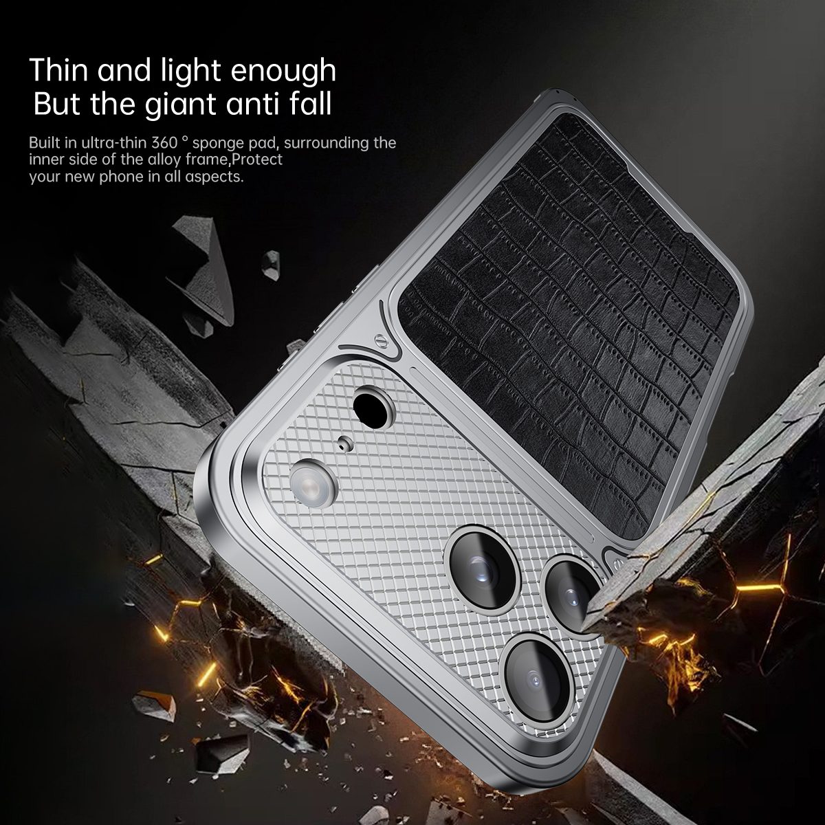 High End Crocodile Leather Pat - đánh giá và giá Metal Photo Panel