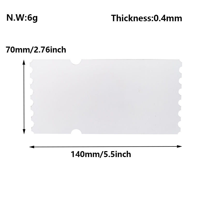 Blank Sublimation Invitation L - đánh giá và giá Puzzle Blank White