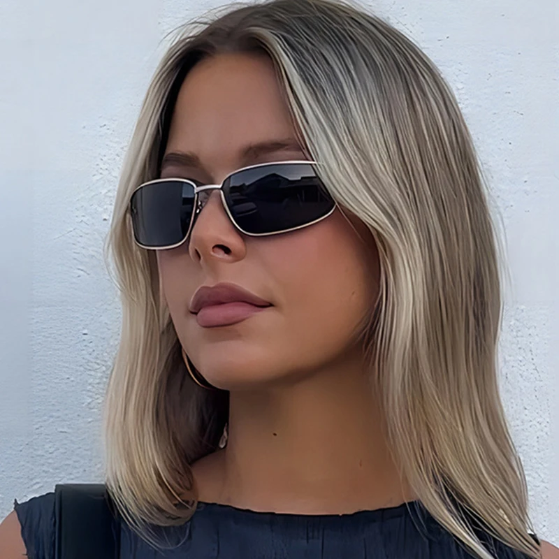 Women's y2k Sunglasses Stylish - đánh giá và giá Metal Photo Panel
