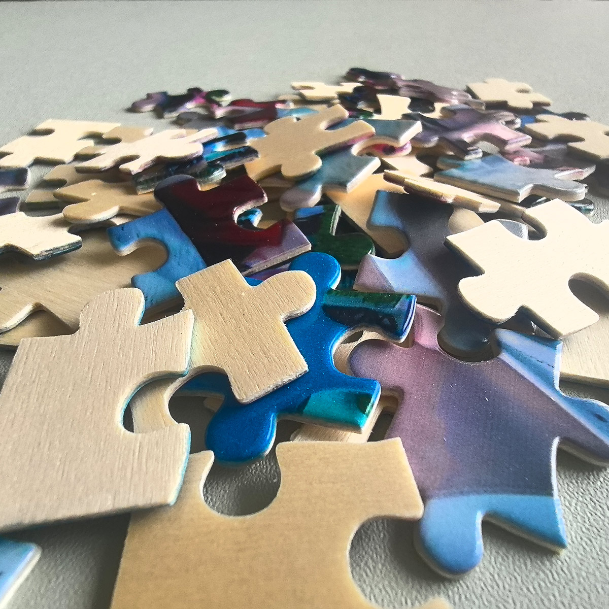DIY custom puzzle pieces custo - đánh giá và giá Puzzle Blank White
