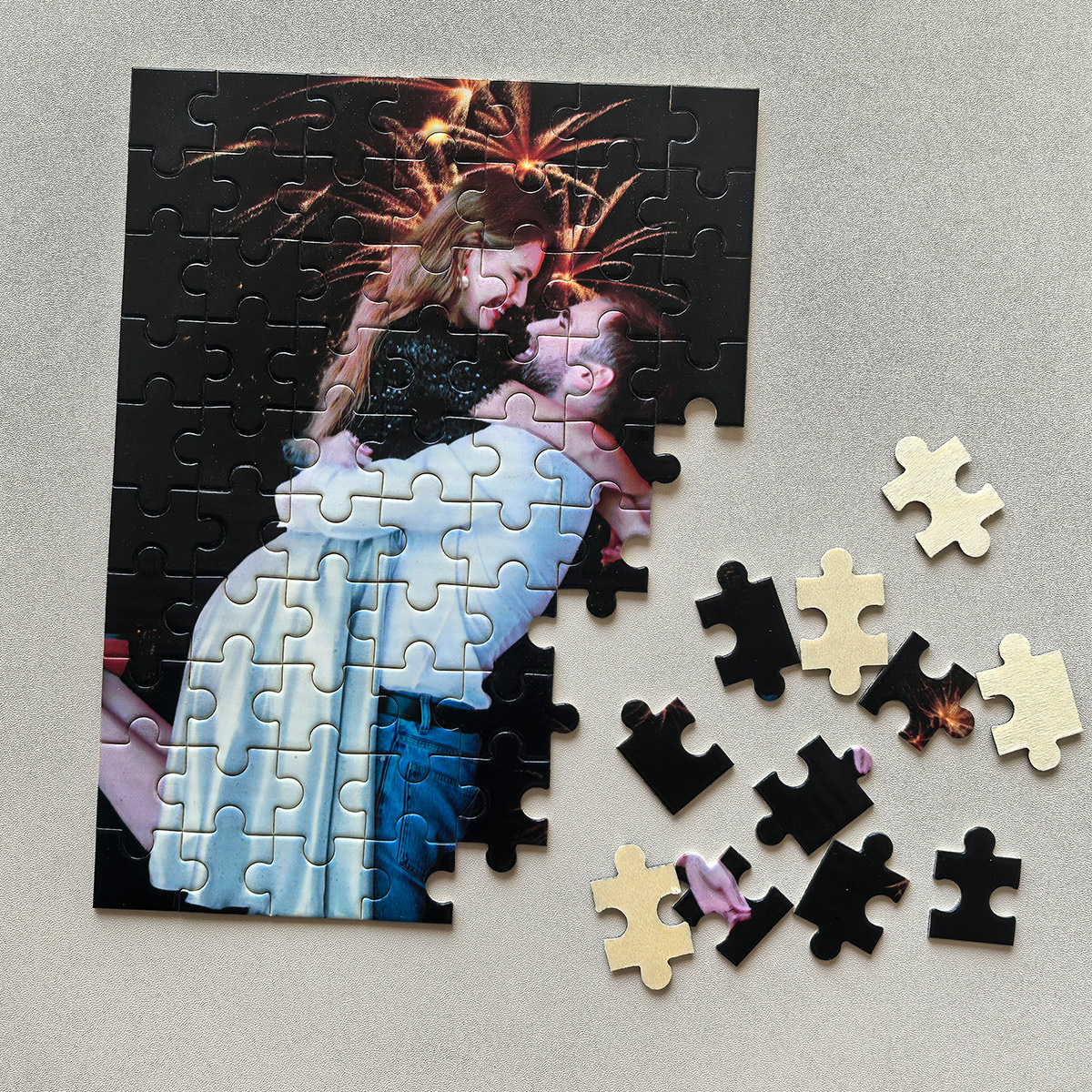 DIY custom puzzle pieces custo - đánh giá và giá Puzzle Blank White