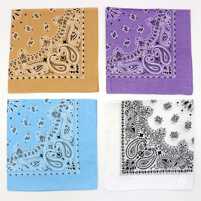55CM Square Scarf  Women Sprin - đánh giá và giá Bandana Blank White