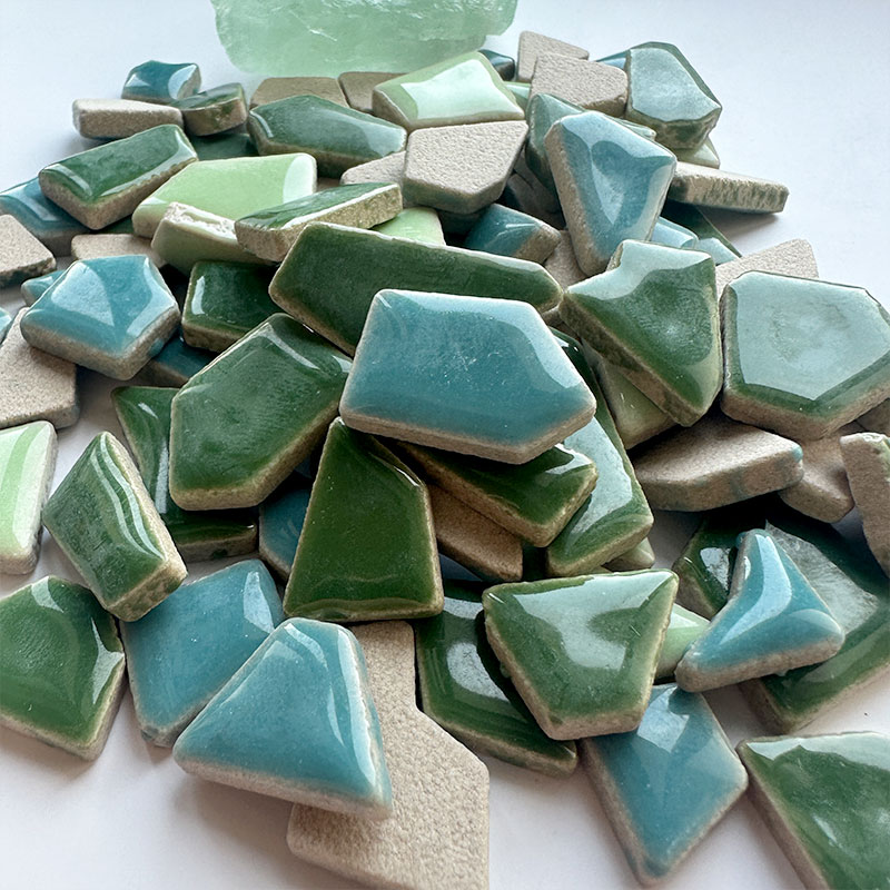DIY 100g irregular Porcelain M - đánh giá và giá Ceramic Tile Blank